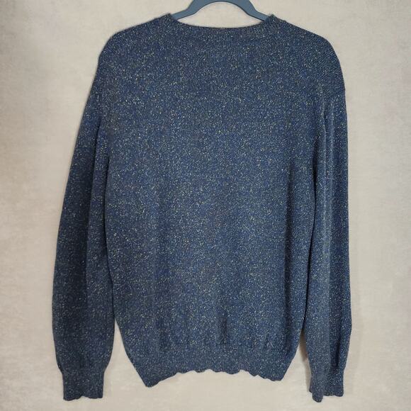 Avon Celli White Baby Camel Italy Mens Size 50 (US Large) crew neck sweater Prep - Picture 3 of 16